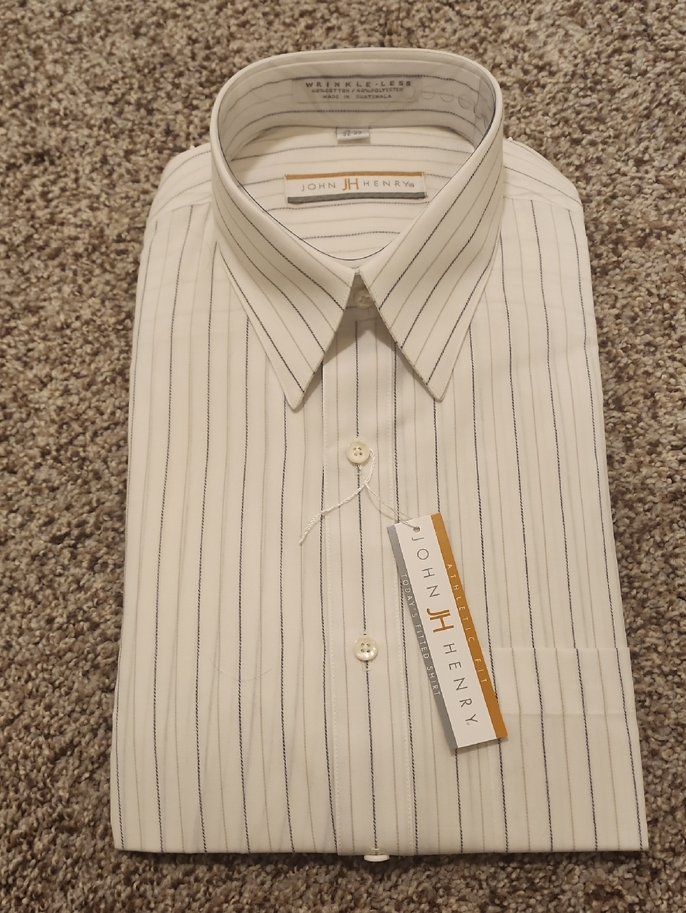 John Henry - Button Up Dress Shirt 15.5-32/33
